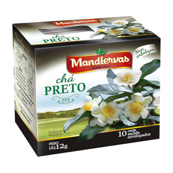 CHA PRETO 12GR - MANDIERVAS