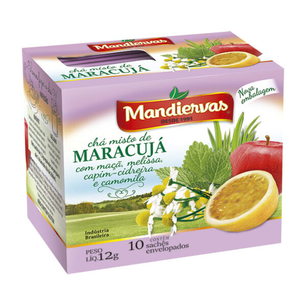 CHA MISTO RELAXANTE 12GR - MANDIERVAS