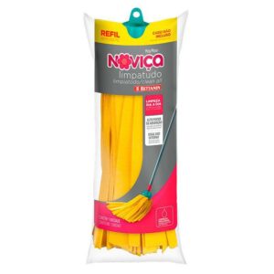 REFIL MOP NOVICA AMARELO ESFREGAO LIMPATUDO - BETTANIN