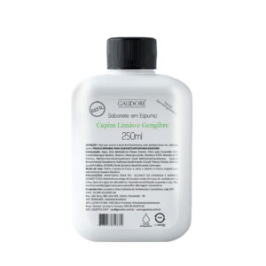 REFIL SABONETE ESPUMA KITCHEN CAPIM LIMÃO 250ml - GAUDORE