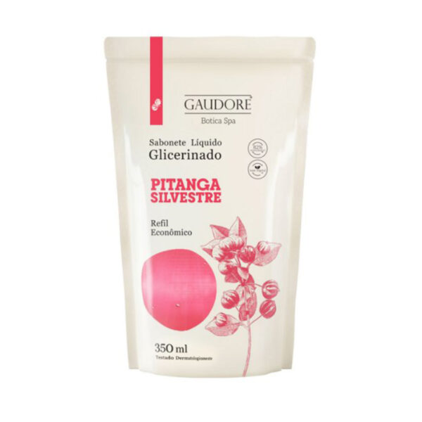 REFIL SABONETE LIQUIDO PITANGA SILVESTRE GAUDORE 350ml