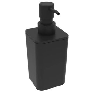 PORTA SABONETE LIQUIDO PRETO/CHUMBO - SOPRANO