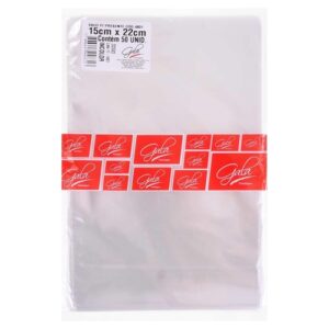 SACO TRANSP. INCOLOR 15X22 - GALA